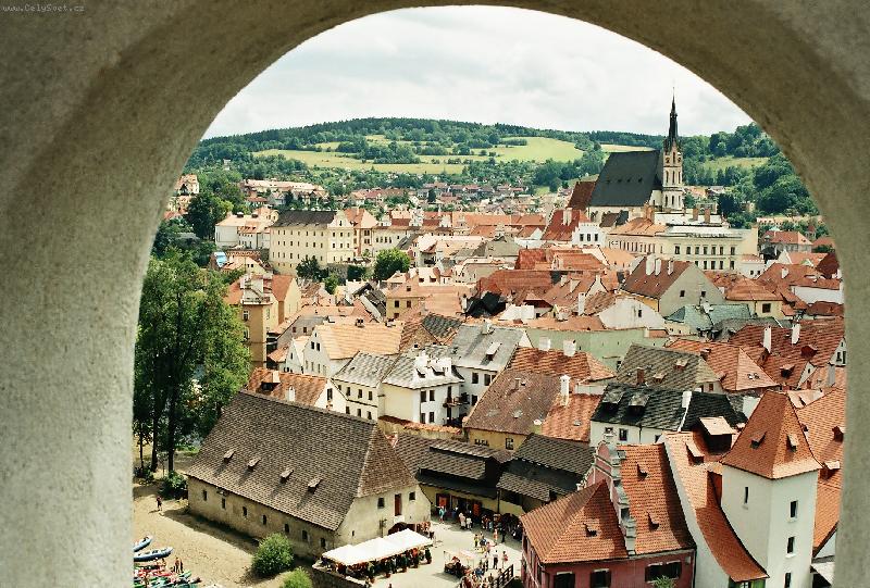 Foto: �esk� Krumlov-Pohled na �esk� Krumlov